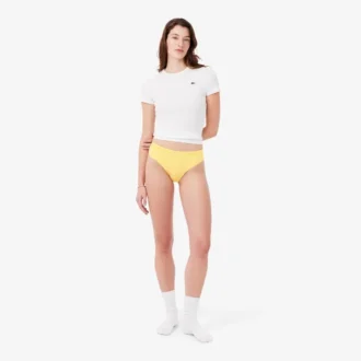 Slip en maille avec logo à la taille