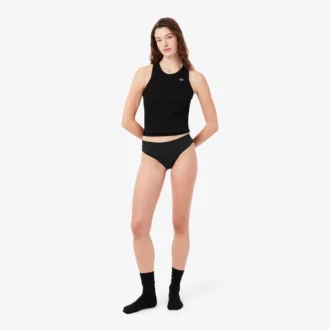 Slip en maille avec logo à la taille