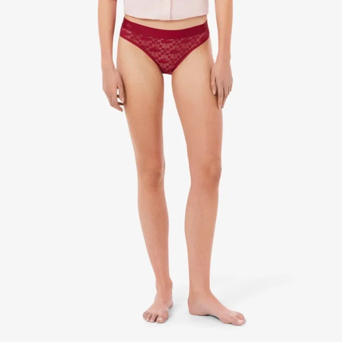 Slip en maille avec logo à la taille Slip en maille avec logo à la taille