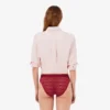 Slip en maille avec logo à la taille Slip en maille avec logo à la taille