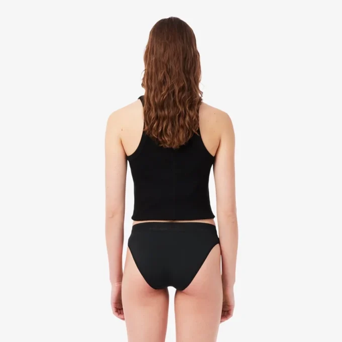 Slip en maille avec logo à la taille Slip en maille avec logo à la taille