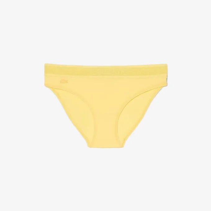 Slip en maille avec logo à la taille