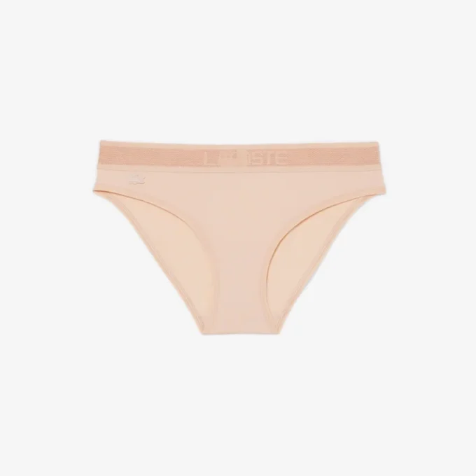 Slip en maille avec logo à la taille Slip en maille avec logo à la taille
