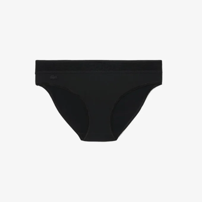Slip en maille avec logo à la taille Slip en maille avec logo à la taille