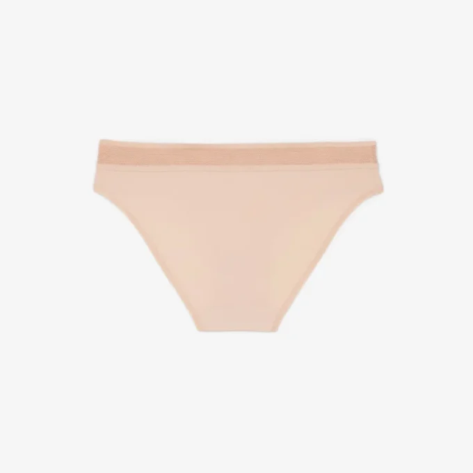 Slip en maille avec logo à la taille Slip en maille avec logo à la taille