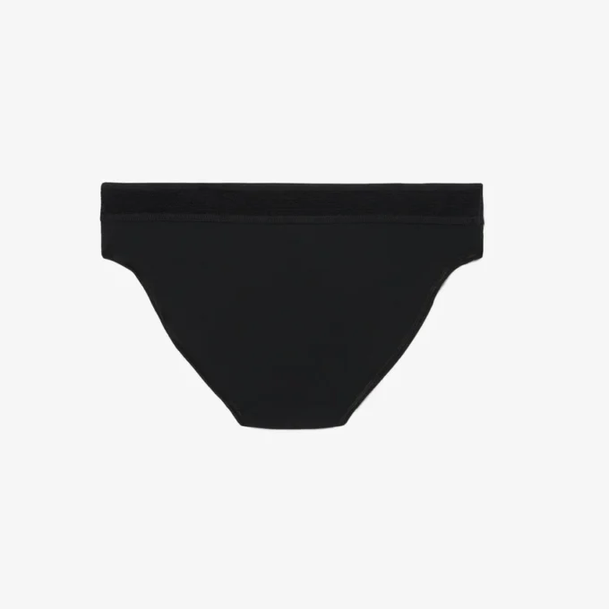 Slip en maille avec logo à la taille Slip en maille avec logo à la taille