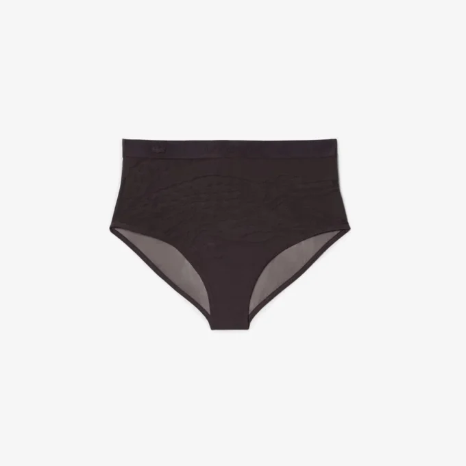 Slip en maille taille haute Slip en maille taille haute