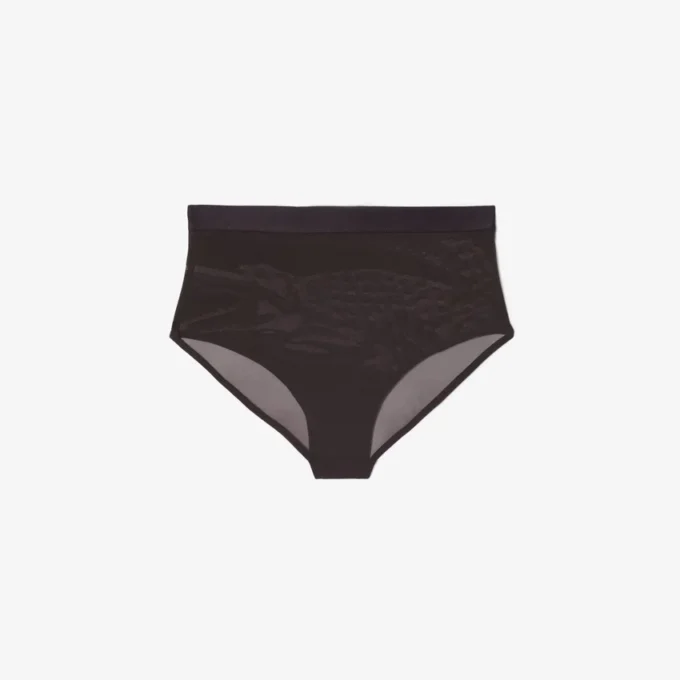 Slip en maille taille haute Slip en maille taille haute