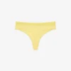 Slip string en microfibre avec logo à la taille Slip string en microfibre avec logo à la taille