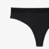 Slip string en microfibre avec logo à la taille Slip string en microfibre avec logo à la taille