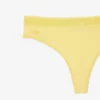 Slip string en microfibre avec logo à la taille Slip string en microfibre avec logo à la taille