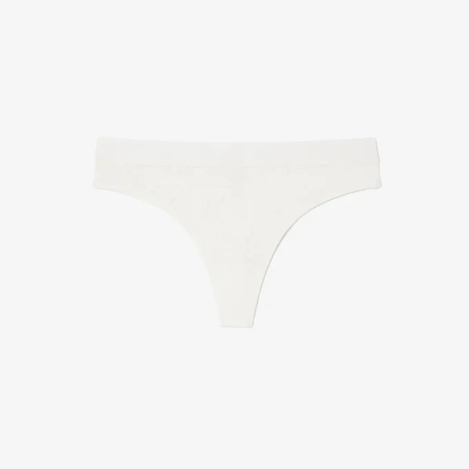 Slip string en pointelle extensible Slip string en pointelle extensible