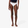 Slip string à rayures en coton Slip string à rayures en coton