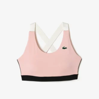 Soutien-gorge de sport à bretelles croisées pour femme