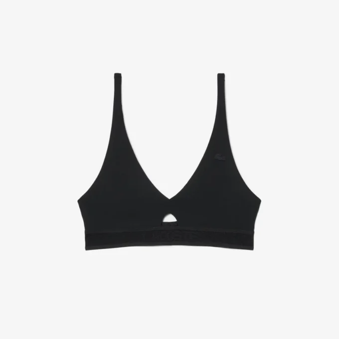 Soutien-gorge en microfibre à bande perforée Soutien-gorge en microfibre à bande perforée