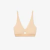Soutien-gorge en microfibre à bande perforée