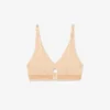 Soutien-gorge en microfibre à bande perforée