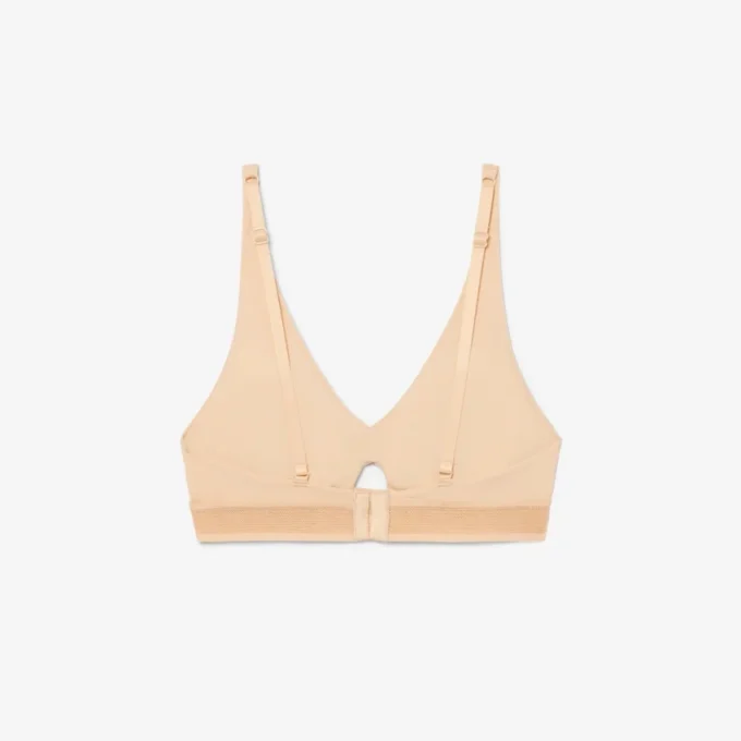 Soutien-gorge en microfibre à bande perforée