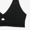 Soutien-gorge en microfibre à bande perforée Soutien-gorge en microfibre à bande perforée