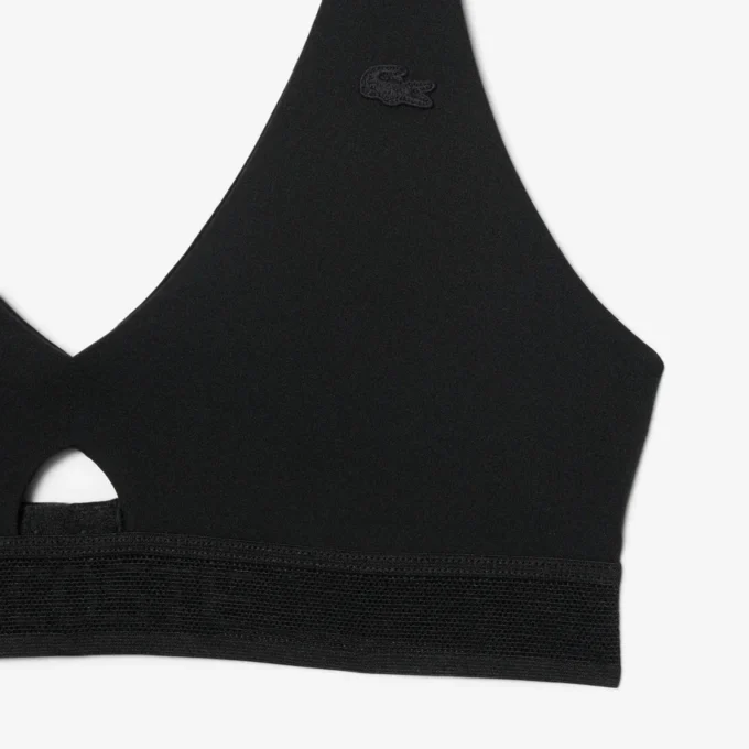 Soutien-gorge en microfibre à bande perforée Soutien-gorge en microfibre à bande perforée
