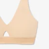 Soutien-gorge en microfibre à bande perforée