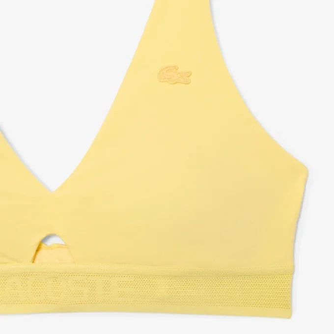 Soutien-gorge en microfibre à bande perforée Soutien-gorge en microfibre à bande perforée