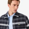 Surchemise à carreaux en coton pour homme Surchemise à carreaux en coton pour homme