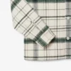 Surchemise à carreaux en coton pour homme Surchemise à carreaux en coton pour homme