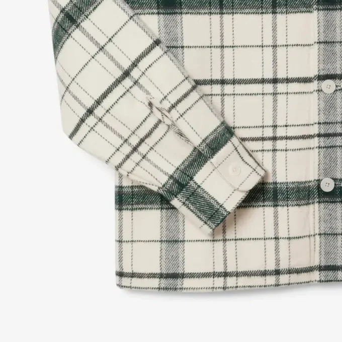 Surchemise à carreaux en coton pour homme Surchemise à carreaux en coton pour homme