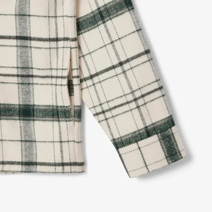 Surchemise à carreaux en coton pour homme Surchemise à carreaux en coton pour homme