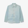 Surchemise en denim à motif paysage pour homme