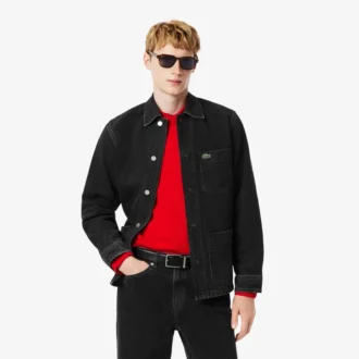 Surchemise en denim épais pour homme
