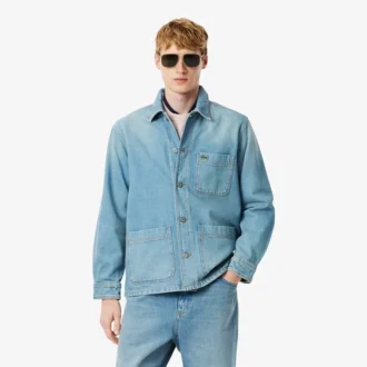 Surchemise en denim épais pour homme