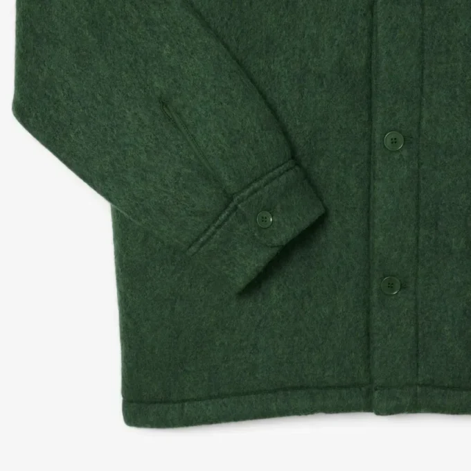 Surchemise en laine mélangée pour homme