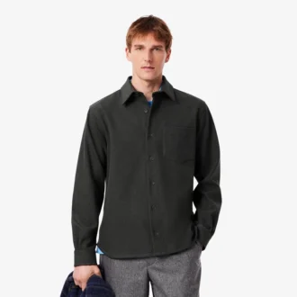 Surchemise oversize double face pour homme