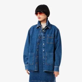 Surchemise oversize en denim pour femme