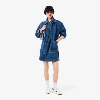 Surchemise oversize en denim pour femme