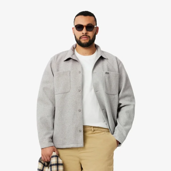 Surchemise oversize en flanelle pour homme Surchemise oversize en flanelle pour homme