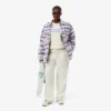 Surchemise oversize matelassée en laine pour femme Surchemise oversize matelassée en laine pour femme
