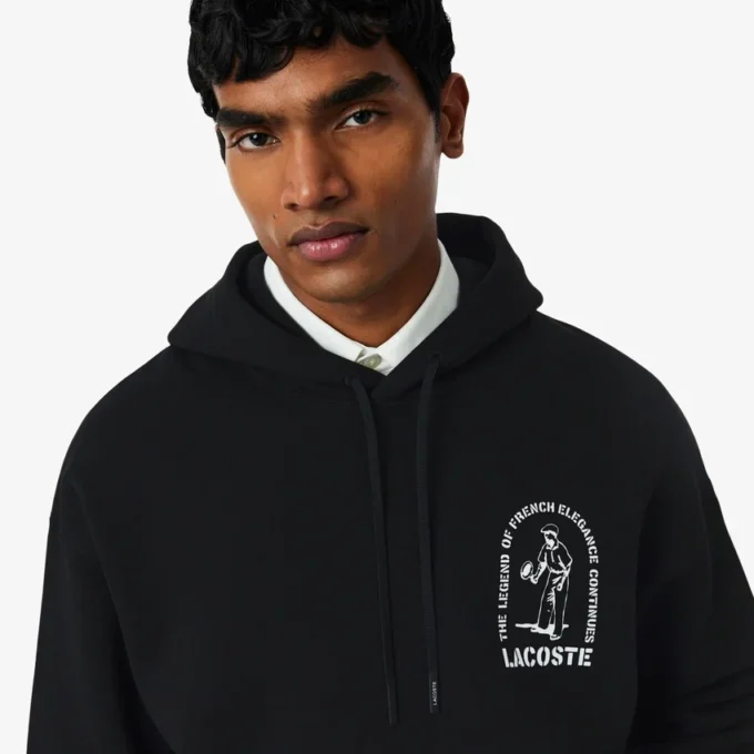 Sweat à capuche ample imprimé Sweat à capuche ample imprimé