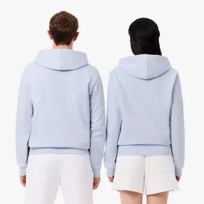 Sweat à capuche avec logo en relief