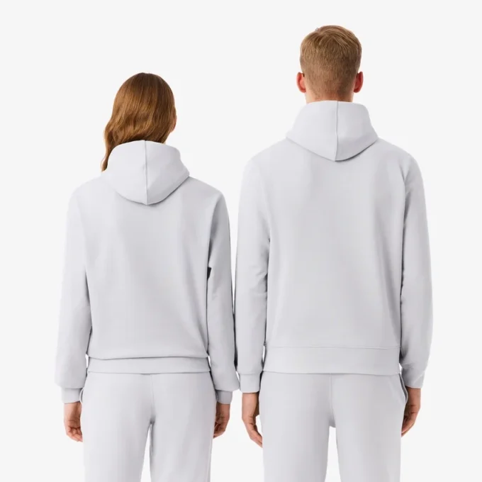 Sweat à capuche avec logo en relief