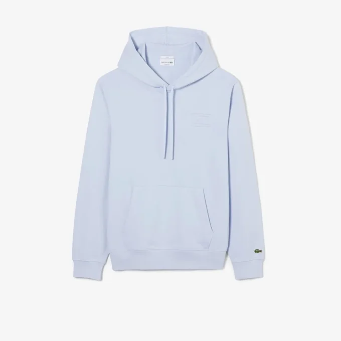 Sweat à capuche avec logo en relief