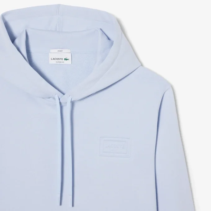 Sweat à capuche avec logo en relief