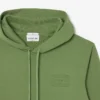 Sweat à capuche avec logo en relief