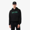 Sweat à capuche brodé coupe ample pour homme