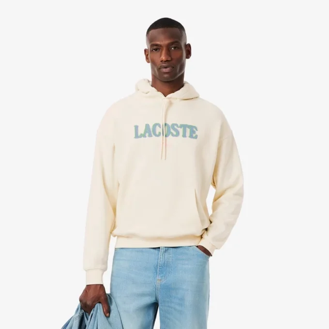 Sweat à capuche brodé coupe ample pour homme Sweat à capuche brodé coupe ample pour homme