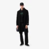 Sweat à capuche brodé coupe ample pour homme