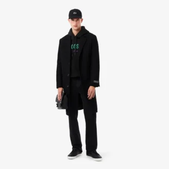 Sweat à capuche brodé coupe ample pour homme