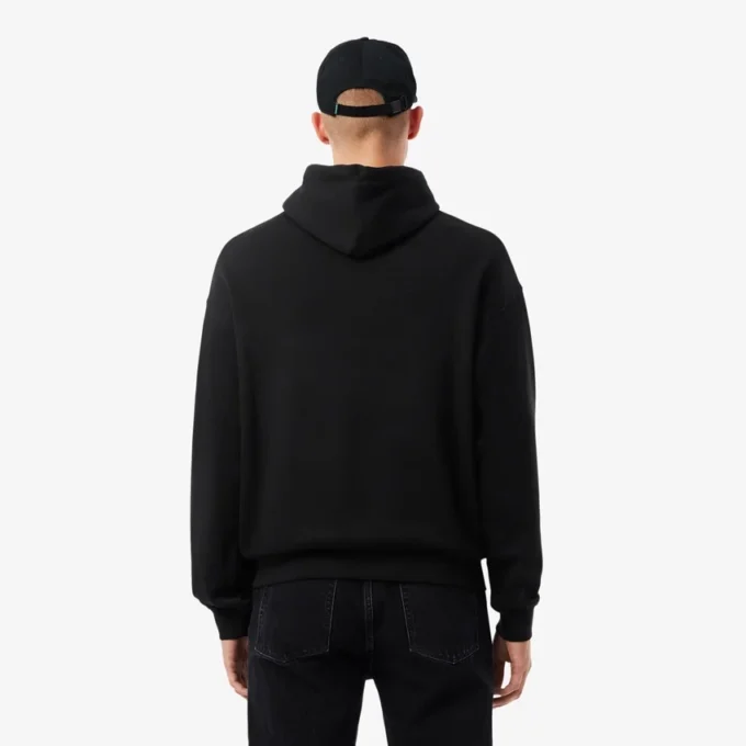 Sweat à capuche brodé coupe ample pour homme